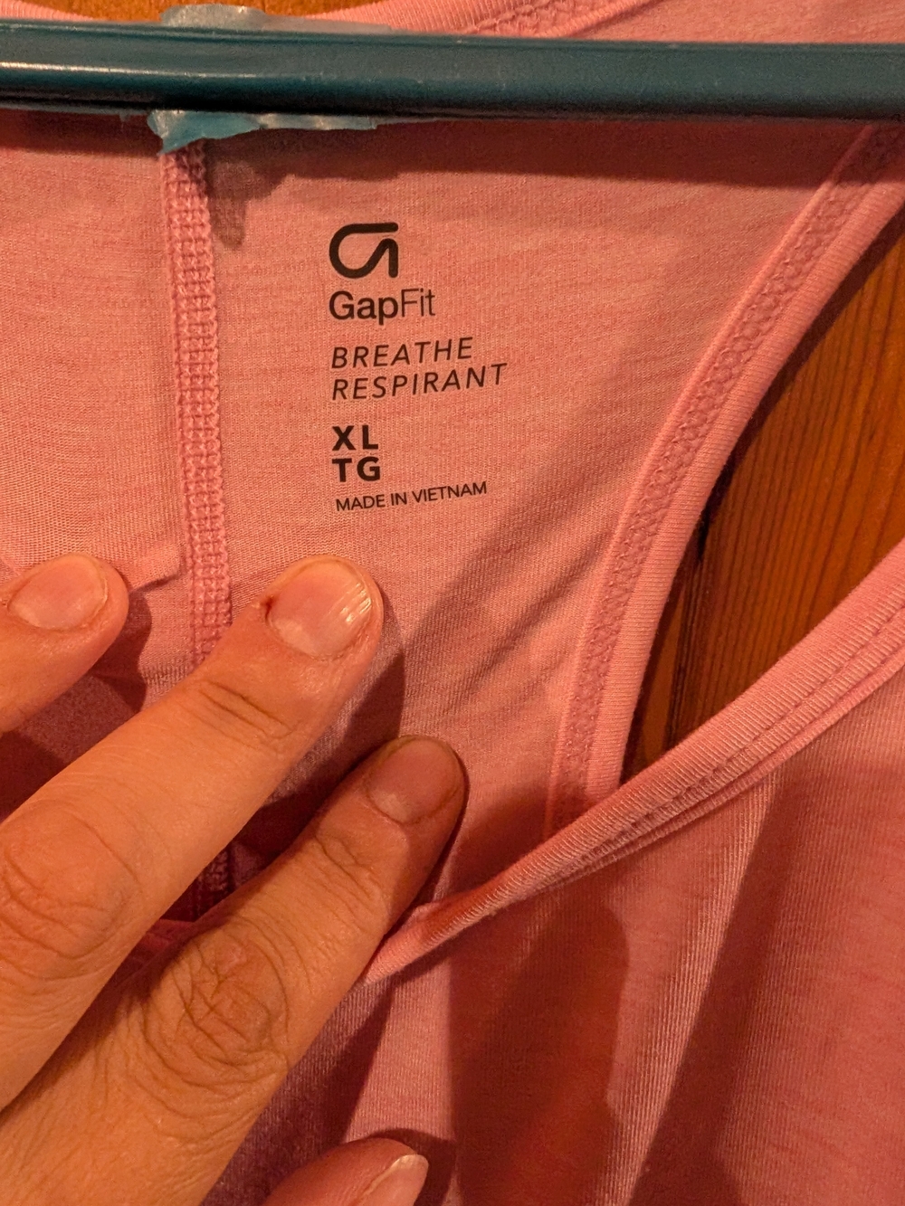 GAP Pink Racerback Tank Top - Picture 3 of 3